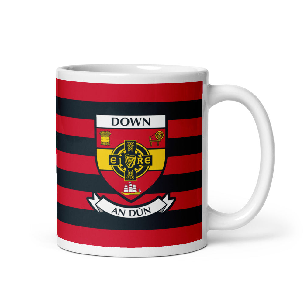 Down Mug Retro Stripes